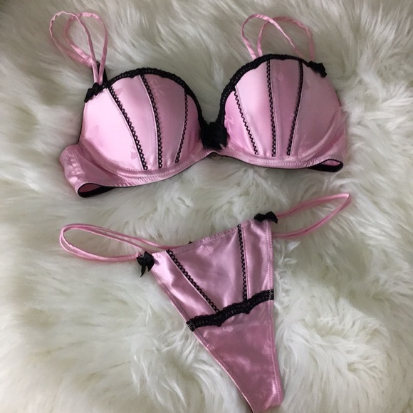 Victoria's Secret Other - Victoria’s Secret SLT Pink Balconet Bra & Panty